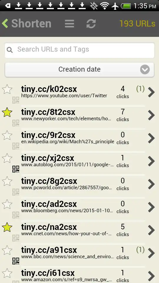 Play Tiny | URL shortener +QR codes